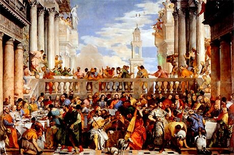 Marriage of St Catherine. Veronese